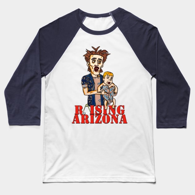 RAISING ARIZONA Baseball T-Shirt by MattisMatt83